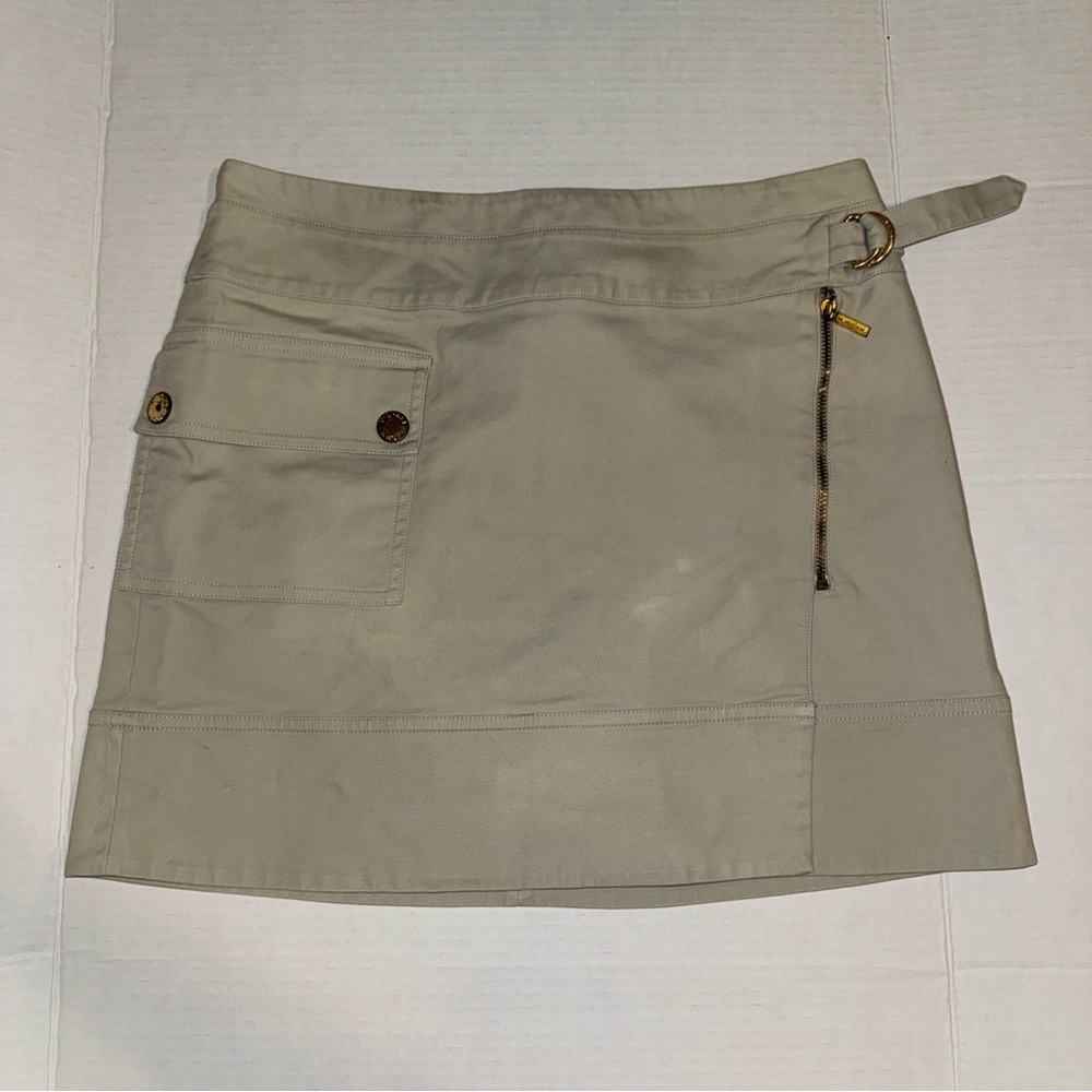 Michael Kors women's size 6 tan mini skirt